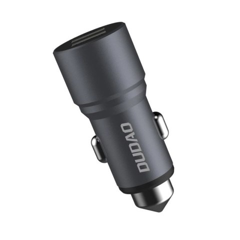Dudao ładowarka samochodowa 2x USB 3.1A szary (R5 grey) Dudao ładowarka samochodowa 2x USB 3.1A szary (R5 grey)