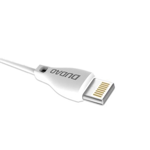 Dudao przewód kabel USB / Lightning 2.1A 2m biały (L4L 2m white) Dudao przewód kabel USB / Lightning 2.1A 2m biały (L4L 2m white)