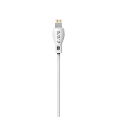 Dudao przewód kabel USB / Lightning 2.4A 1m biały (L4L 1m white) Dudao przewód kabel USB / Lightning 2.4A 1m biały (L4L 1m white)