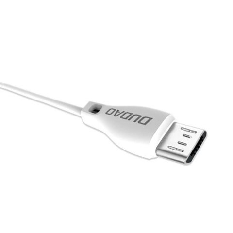 Dudao przewód kabel micro USB 2.4A 2m biały (L4M 2m white) Dudao przewód kabel micro USB 2.4A 2m biały (L4M 2m white)
