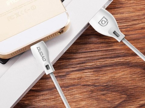 Dudao przewód kabel micro USB 2.4A 2m biały (L4M 2m white) Dudao przewód kabel micro USB 2.4A 2m biały (L4M 2m white)
