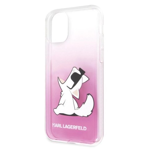 Etui Karl Lagerfeld Choupette Fun na iPhone 11 Pro - różowe Etui Karl Lagerfeld Choupette Fun na iPhone 11 Pro - różowe