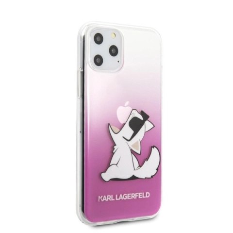 Etui Karl Lagerfeld Choupette Fun na iPhone 11 Pro - różowe Etui Karl Lagerfeld Choupette Fun na iPhone 11 Pro - różowe