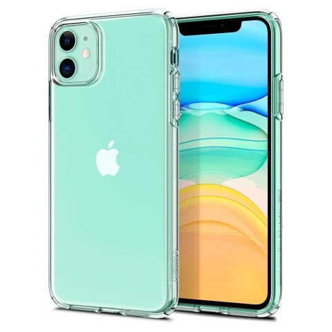 Etui Spigen Liquid Crystal na iPhone 11 - przezroczyste Etui Spigen Liquid Crystal na iPhone 11 - przezroczyste