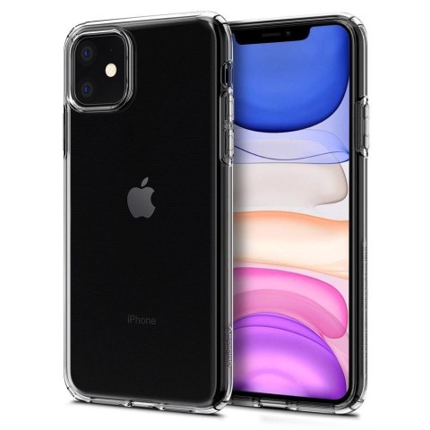 Etui Spigen Liquid Crystal na iPhone 11 - przezroczyste Etui Spigen Liquid Crystal na iPhone 11 - przezroczyste