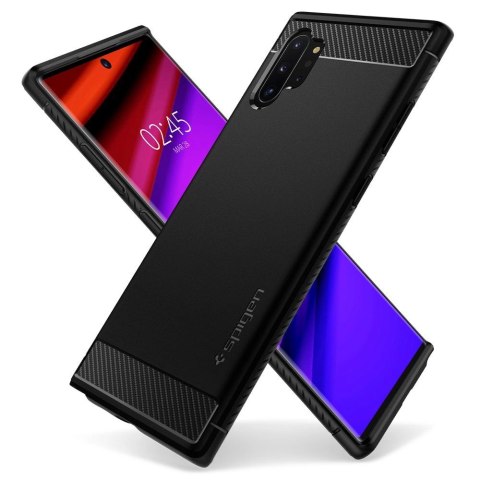 Etui Spigen Rugged Armor na Samsung Galaxy Note 10+ - czarny mat Etui Spigen Rugged Armor na Samsung Galaxy Note 10+ - czarny mat