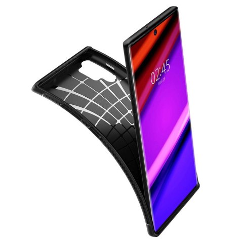 Etui Spigen Rugged Armor na Samsung Galaxy Note 10+ - czarny mat Etui Spigen Rugged Armor na Samsung Galaxy Note 10+ - czarny mat