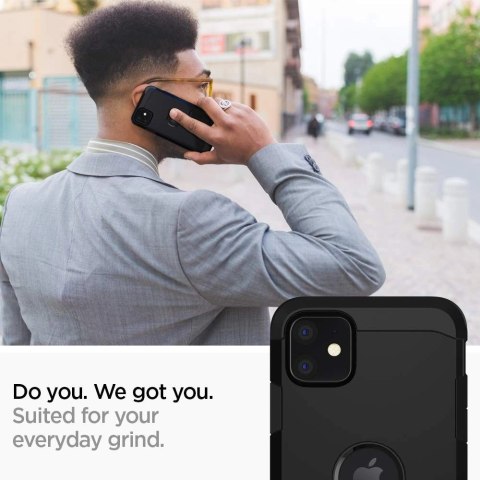 Etui Spigen Tough Armor na iPhone 11 - czarne