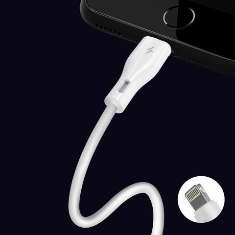 Kabel Dudao L2L USB-A / Lightning 3A 2m - biały