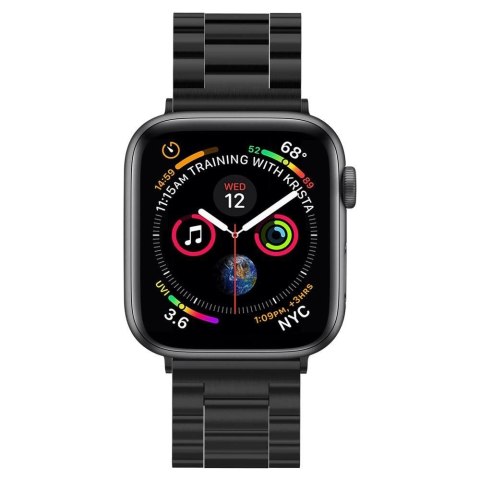 Pasek Spigen Modern Fit Band na Apple Watch 4 / 5 / 6 / 7 / 8 / SE / Ultra (42/44/45/49 mm) - czarny Pasek Spigen Modern Fit Band na Apple Watch 4 / 5 / 6 / 7 / 8 / SE / Ultra (42/44/45/49 mm) - czarny