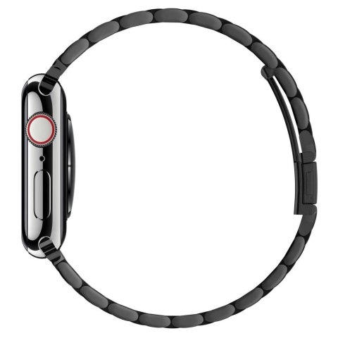 Pasek Spigen Modern Fit Band na Apple Watch 4 / 5 / 6 / 7 / 8 / SE / Ultra (42/44/45/49 mm) - czarny Pasek Spigen Modern Fit Band na Apple Watch 4 / 5 / 6 / 7 / 8 / SE / Ultra (42/44/45/49 mm) - czarny