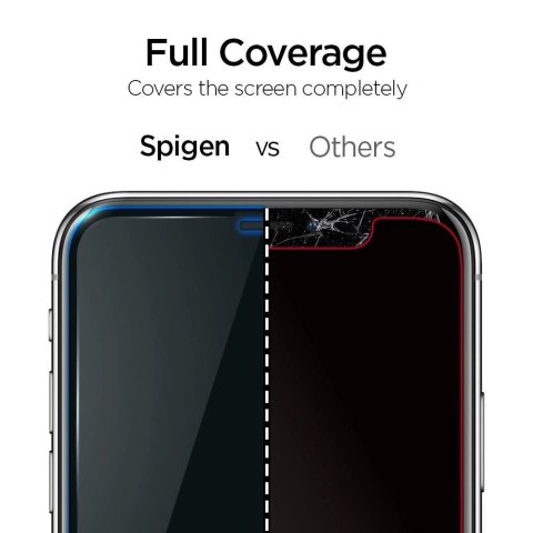 Szkło hartowane Spigen ALM Glass FC na iPhone 11 Pro Max - czarne