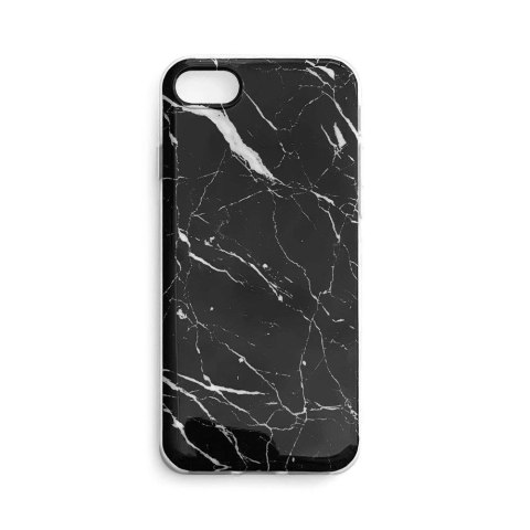 Wozinsky Marble żelowe etui pokrowiec marmur Xiaomi Redmi 8A czarny Wozinsky Marble żelowe etui pokrowiec marmur Xiaomi Redmi 8A czarny