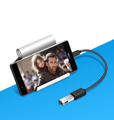 Adapter Ugreen US154 30701 USB-A 3.0 (żeński) / USB-C 3.0 (męski) OTG - czarny Adapter Ugreen US154 30701 USB-A 3.0 (żeński) / USB-C 3.0 (męski) OTG - czarny