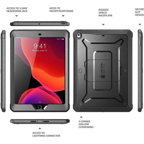 Etui Supcase Unicorn Beetle Pro na iPad 10.2'' 2019 / 2020 / 2021 - czarne Etui Supcase Unicorn Beetle Pro na iPad 10.2'' 2019 / 2020 / 2021 - czarne