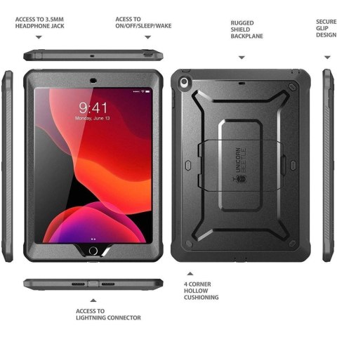 Etui Supcase Unicorn Beetle Pro na iPad 10.2'' 2019 / 2020 / 2021 - czarne Etui Supcase Unicorn Beetle Pro na iPad 10.2'' 2019 / 2020 / 2021 - czarne