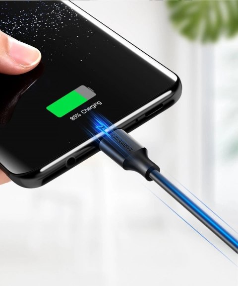 Kabel Ugreen US287 60115 USB-A / USB-C 2A 0.5m - czarny