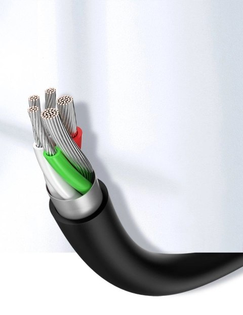 Kabel Ugreen US287 60115 USB-A / USB-C 2A 0.5m - czarny