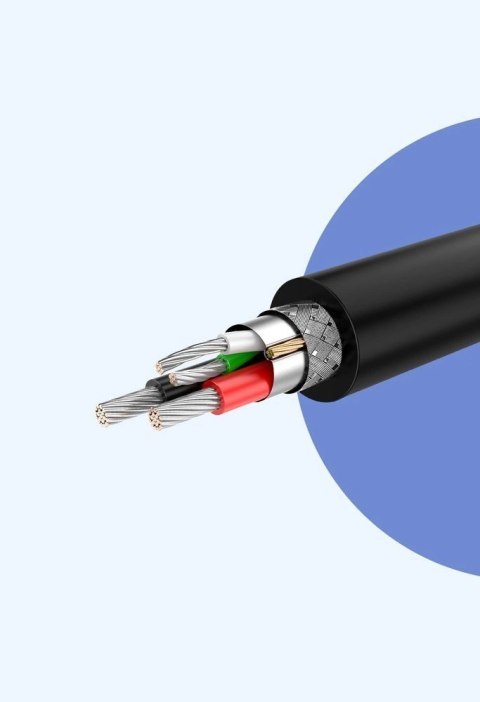Kabel Ugreen US289 60138 micro USB / USB-A 2m - czarny Kabel Ugreen US289 60138 micro USB / USB-A 2m - czarny