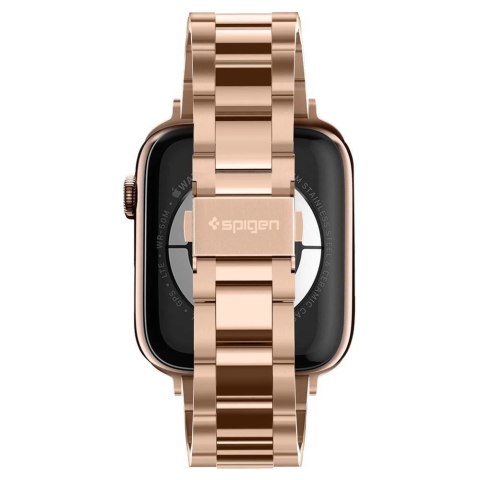 Pasek Spigen Modern Fit Band na Apple Watch 4/5/6/7/8/SE (38/40/41 mm) - różowo-złoty
