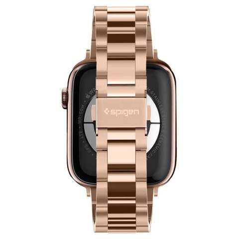 Pasek Spigen Modern Fit Band na Apple Watch 4/5/6/7/8/SE (38/40/41 mm) - różowo-złoty