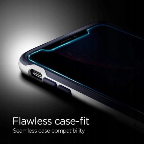 Szkło hartowane Spigen Glas.tR EZ Fit Privacy na iPhone 11 / XR Szkło hartowane Spigen Glas.tR EZ Fit Privacy na iPhone 11 / XR