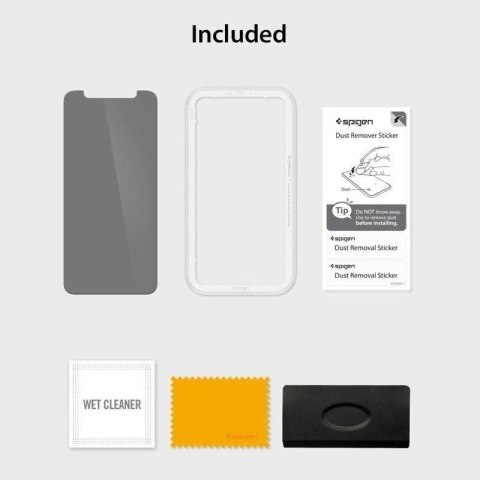 Szkło hartowane Spigen Glas.tR EZ Fit Privacy na iPhone 11 / XR Szkło hartowane Spigen Glas.tR EZ Fit Privacy na iPhone 11 / XR
