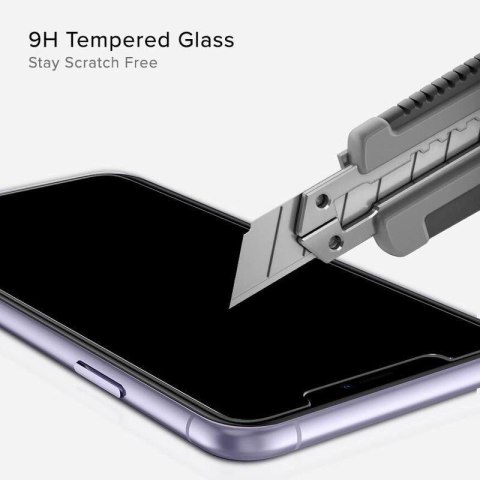 Szkło hartowane Spigen Glas.tR EZ Fit Privacy na iPhone 11 / XR Szkło hartowane Spigen Glas.tR EZ Fit Privacy na iPhone 11 / XR