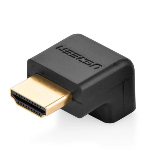 Ugreen adapter łącznik kątowy HDMI dolny czarny (20109) Ugreen adapter łącznik kątowy HDMI dolny czarny (20109)