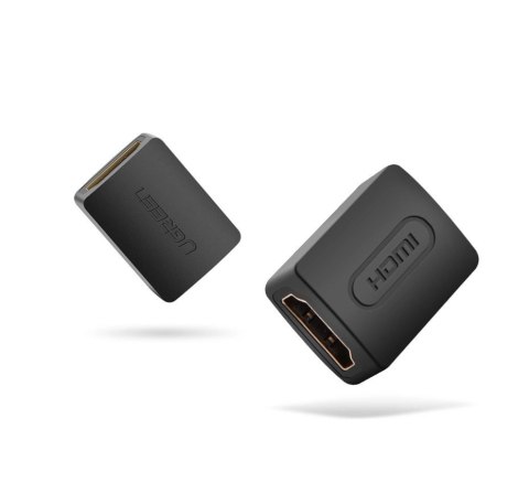 Ugreen adapter łącznik złączka HDMI czarny (20107) Ugreen adapter łącznik złączka HDMI czarny (20107)
