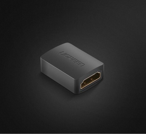 Ugreen adapter łącznik złączka HDMI czarny (20107) Ugreen adapter łącznik złączka HDMI czarny (20107)