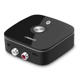 Ugreen adapter odbiornik Bluetooth 5.1 aptX 2RCA / 3,5 mm mini jack czarny (40759)