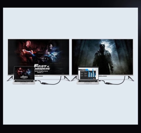 Ugreen adapter przejściówka HDMI - VGA micro USB / audio 3,5 mm mini jack czarny (40248) Ugreen adapter przejściówka HDMI - VGA micro USB / audio 3,5 mm mini jack czarny (40248)