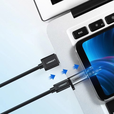 Ugreen adapter przejściówka z USB Typ C na micro USB szary (50590) Ugreen adapter przejściówka z USB Typ C na micro USB szary (50590)