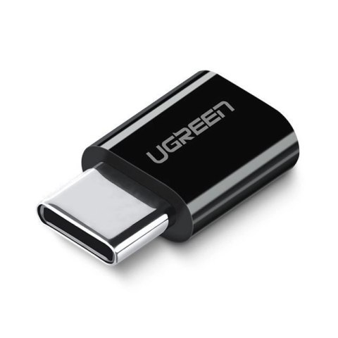 Ugreen adapter przejściówka z micro USB na USB Typ C czarny (30391) Ugreen adapter przejściówka z micro USB na USB Typ C czarny (30391)
