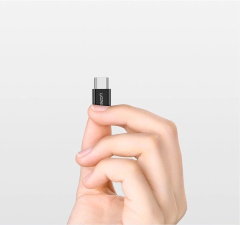 Ugreen adapter przejściówka z micro USB na USB Typ C czarny (30391) Ugreen adapter przejściówka z micro USB na USB Typ C czarny (30391)