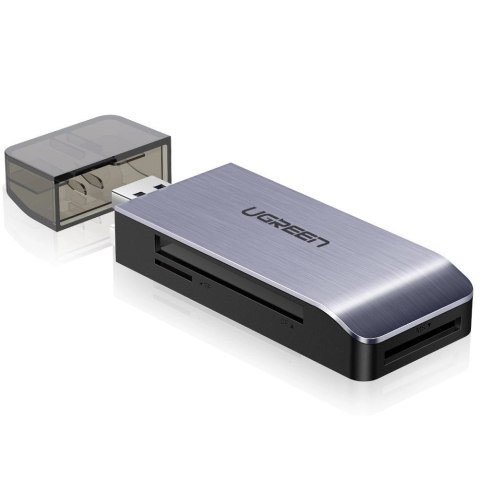 Ugreen czytnik kart SD / micro SD / CF / MS na USB 3.0 szary (50541) Ugreen czytnik kart SD / micro SD / CF / MS na USB 3.0 szary (50541)
