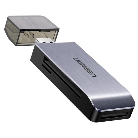 Ugreen czytnik kart SD / micro SD / CF / MS na USB 3.0 szary (50541) Ugreen czytnik kart SD / micro SD / CF / MS na USB 3.0 szary (50541)