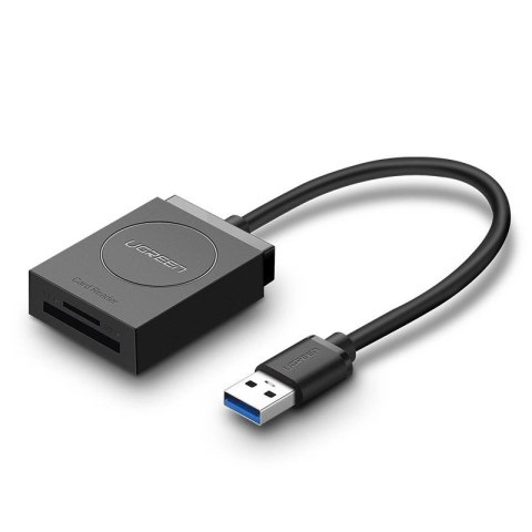 Ugreen czytnik kart SD / micro SD na USB 3.0 czarny (CR127 20250) Ugreen czytnik kart SD / micro SD na USB 3.0 czarny (CR127 20250)