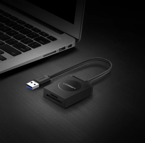 Ugreen czytnik kart SD / micro SD na USB 3.0 czarny (CR127 20250) Ugreen czytnik kart SD / micro SD na USB 3.0 czarny (CR127 20250)