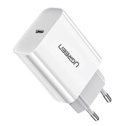Ugreen ładowarka sieciowa USB Power Delivery 3.0 Quick Charge 4.0+ 20W 3A biały (60450) Ugreen ładowarka sieciowa USB Power Delivery 3.0 Quick Charge 4.0+ 20W 3A biały (60450)
