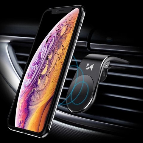 Wozinsky magnetyczny uchwyt na telefon na kratkę wentylacyjną nawiew czarny (WCH-02) Wozinsky magnetyczny uchwyt na telefon na kratkę wentylacyjną nawiew czarny (WCH-02)