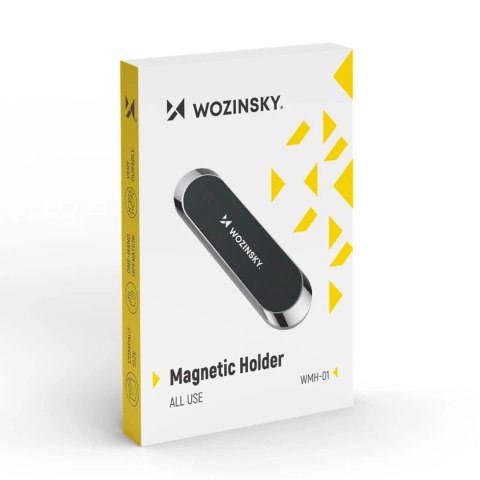 Wozinsky uchwyt magnetyczny na deskę rozdzielczą przyklejany czarny (WMH-01) Wozinsky uchwyt magnetyczny na deskę rozdzielczą przyklejany czarny (WMH-01)
