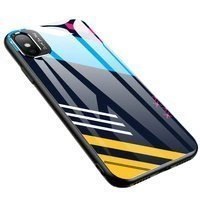 Etui Color Glass Case nakładka ze szkła hartowanego do iPhone XR