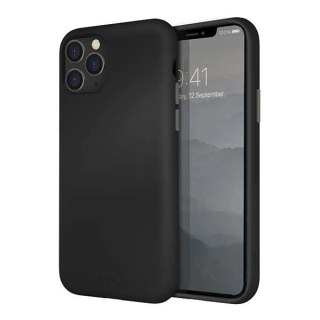 Etui UNIQ Lino Hue na iPhone 11 Pro - czarne