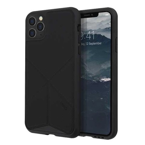 Etui UNIQ Transforma na iPhone 11 Pro Max - czarne Etui UNIQ Transforma na iPhone 11 Pro Max - czarne