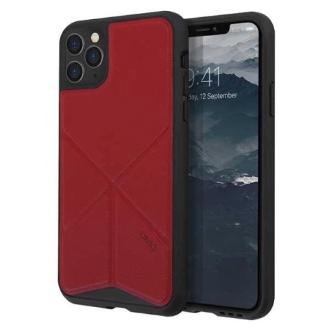 Etui UNIQ Transforma na iPhone 11 Pro Max - czerwone Etui UNIQ Transforma na iPhone 11 Pro Max - czerwone