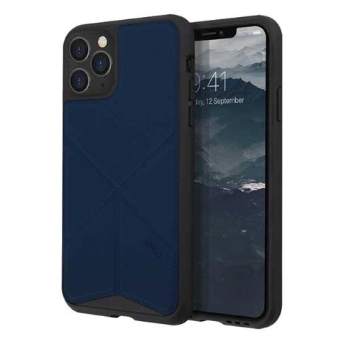 Etui UNIQ Transforma na iPhone 11 Pro - niebieskie Etui UNIQ Transforma na iPhone 11 Pro - niebieskie