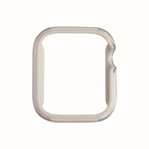 Etui UNIQ Valencia na Apple Watch 4 / 5 / 6 / SE 40mm - srebrne Etui UNIQ Valencia na Apple Watch 4 / 5 / 6 / SE 40mm - srebrne