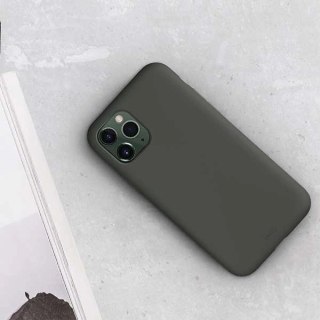 Etui Uniq Lino Hue na iPhone 11 Pro Max - szare